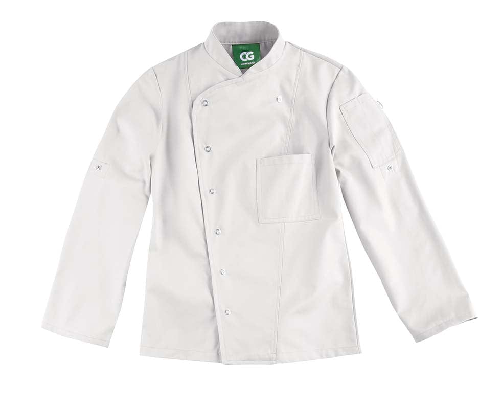 Epic Label Blousons Cg Workwear Cgw03105 Veste De Cuisine Femme Turin Greenature Bio