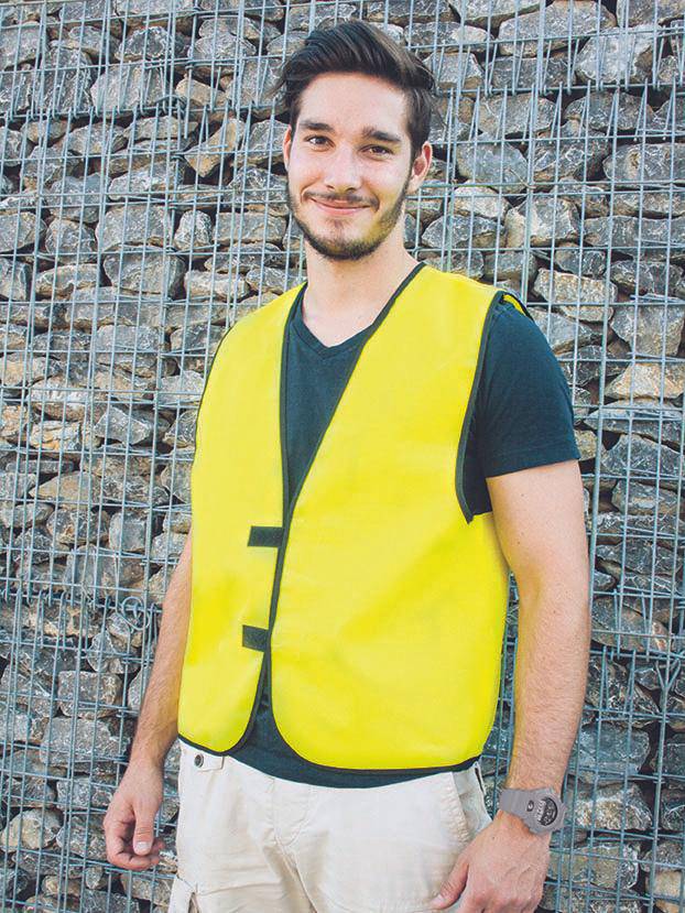 Epic Label Blousons Gilet D'Identification Haute Visibilité Korntex