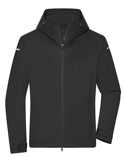 Epic Label Blousons James+Nicholson Jn1180 Veste Tous Temps Pour Homme Recyclé