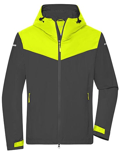 Epic Label Blousons James+Nicholson Jn1180 Veste Tous Temps Pour Homme Recyclé