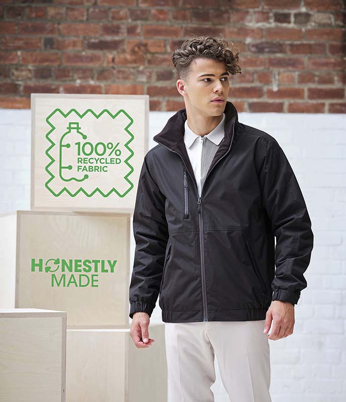 Epic Label Blousons Regatta Honestly Made Rg213 Bomber Recyclé Honestly Made