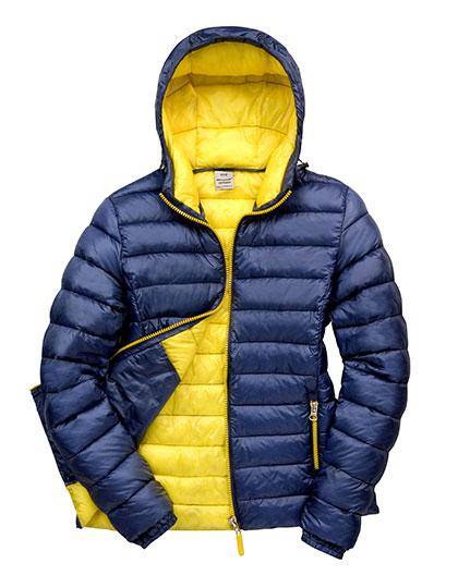Epic Label Blousons Result R194F Pour Femmes Snow Bird Hooded Jacket