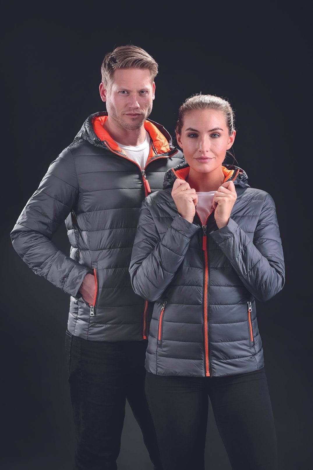 Epic Label Blousons Result R194F Pour Femmes Snow Bird Hooded Jacket