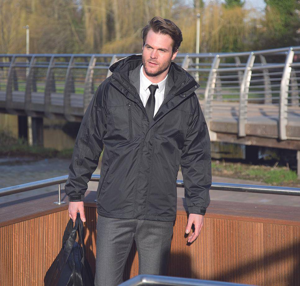 Epic Label Blousons Result R400M Pour Hommes 3-In-1 Journey Jacket With Soft Shell Inner
