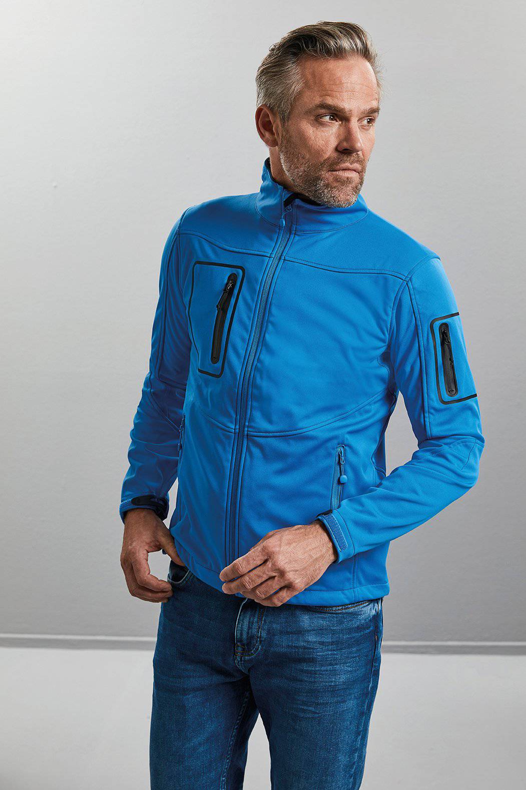 Epic Label Blousons Russell R-520M-0 Veste Sport Shell 5000 Homme