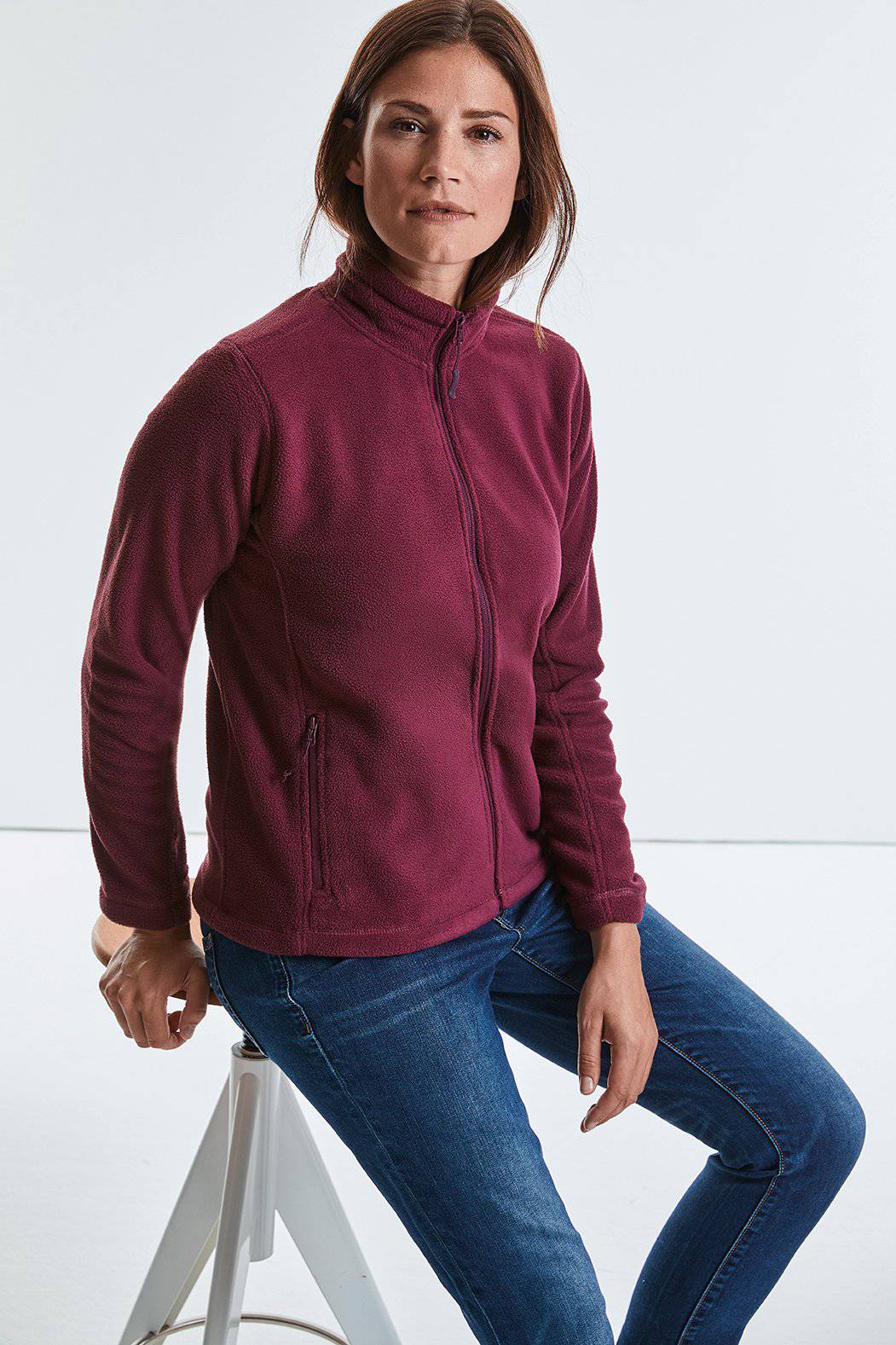 Epic Label Blousons Russell R-870F-0 Veste Polaire Zippée Femme