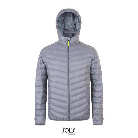 Epic Label Blousons Sol´S 01620 Doudoune Light À Capuche Pour Homme