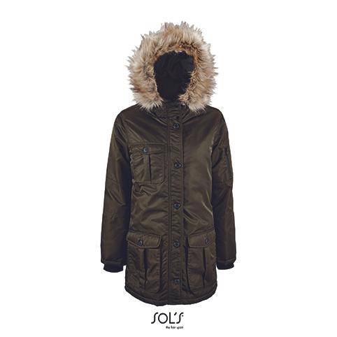 Epic Label Blousons Sol´S 02107 Parka Chaude Et Imperméable Femme