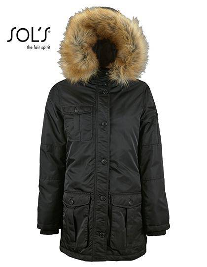 Epic Label Blousons Sol´S 02107 Parka Chaude Et Imperméable Femme