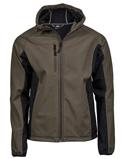 Epic Label Blousons Tee Jays 9514N Hooded Lightweight Performance Softshell Jacket