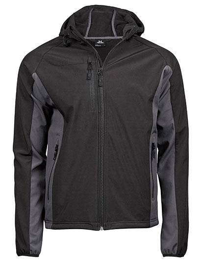 Epic Label Blousons Tee Jays 9514N Hooded Lightweight Performance Softshell Jacket