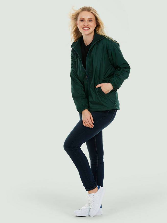 Epic Label Blousons Uneek Clothing UC605 Premium Reversible Fleece Jacket Mixte