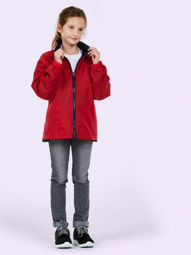 Epic Label Blousons Uneek Clothing UC606 Childrens Reversible Fleece Jacket Enfant