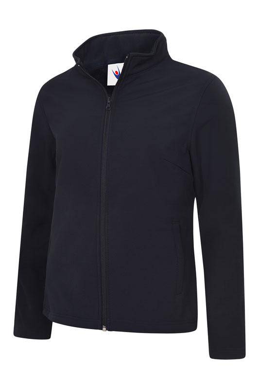 Epic Label Blousons Uneek Clothing UC613 Ladies Classic Full Zip Soft Shell Jacket Mixte