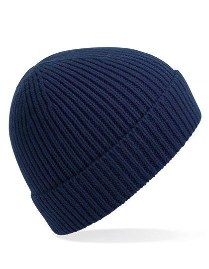 Epic Label Bonnets Beechfield B380 Bonnet En Maille Côtelée À Pinces Invisibles