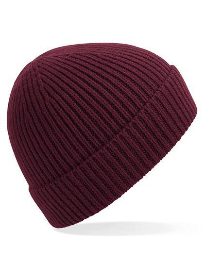 Epic Label Bonnets Beechfield B380 Bonnet En Maille Côtelée À Pinces Invisibles