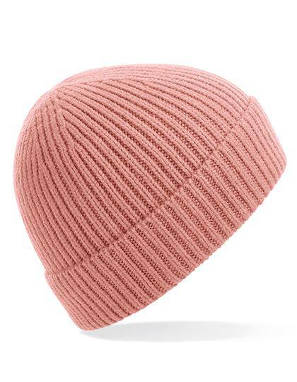 Epic Label Bonnets Beechfield B380 Bonnet En Maille Côtelée À Pinces Invisibles