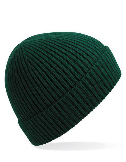 Epic Label Bonnets Beechfield B380 Bonnet En Maille Côtelée À Pinces Invisibles