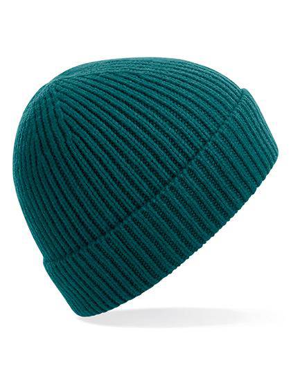 Epic Label Bonnets Beechfield B380 Bonnet En Maille Côtelée À Pinces Invisibles