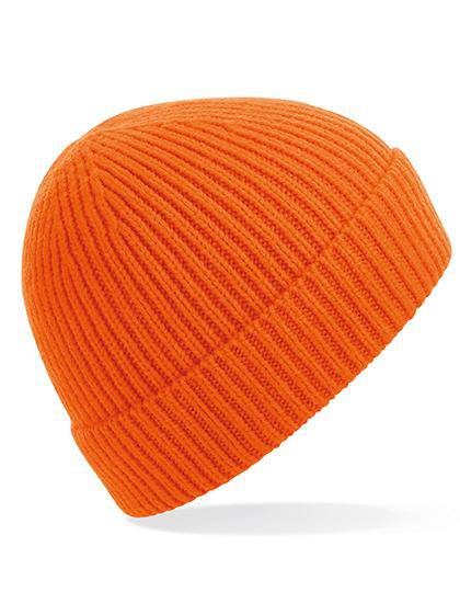 Epic Label Bonnets Beechfield B380 Bonnet En Maille Côtelée À Pinces Invisibles