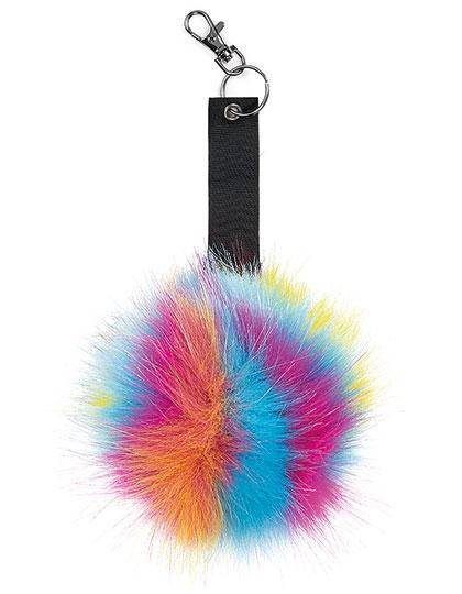 Epic Label Bonnets Beechfield B400 Porte-Clés Pop Pom En Fausse Fourrure