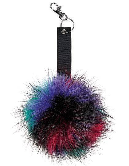 Epic Label Bonnets Beechfield B400 Porte-Clés Pop Pom En Fausse Fourrure