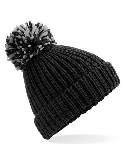 Epic Label Bonnets Beechfield B409 Shimmer Pom Pom Beanie