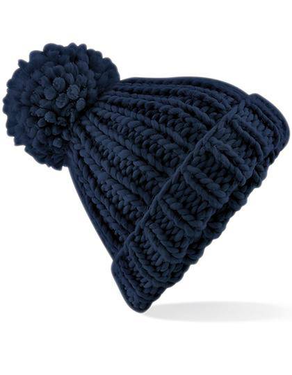 Epic Label Bonnets Beechfield B483 Grand Bonnet Tricoté À La Main