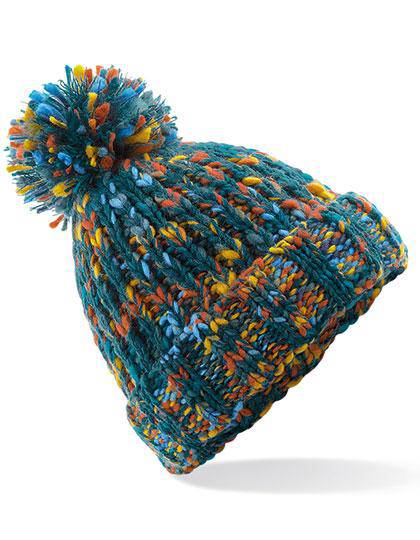 Epic Label Bonnets Beechfield B487 Bonnet Twister À Pompon