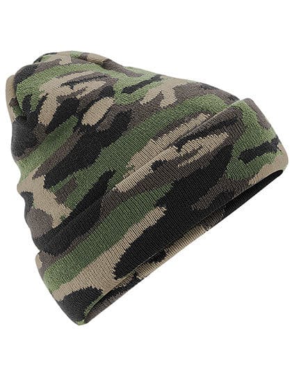 Epic Label Bonnets Beechfield CB419 Bonnet À Revers Camouflage