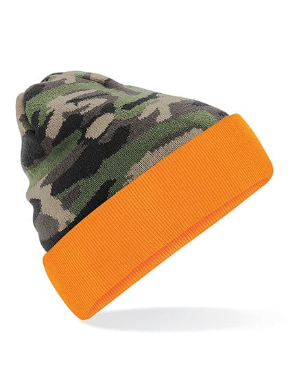 Epic Label Bonnets Beechfield CB419 Bonnet À Revers Camouflage