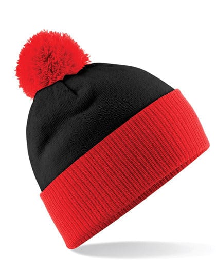 Epic Label Bonnets Beechfield CB451 Bonnet Snowstar À Deux Tons