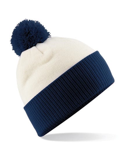 Epic Label Bonnets Beechfield CB451 Bonnet Snowstar À Deux Tons