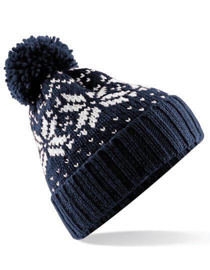 Epic Label Bonnets Beechfield CB456 Bonnet Snowstar Jacquard