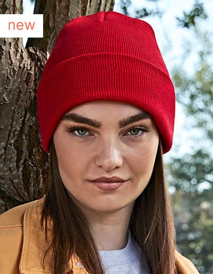 Epic Label Bonnets Beechfield CB45N Bonnet Original À Revers En Coton Biologique
