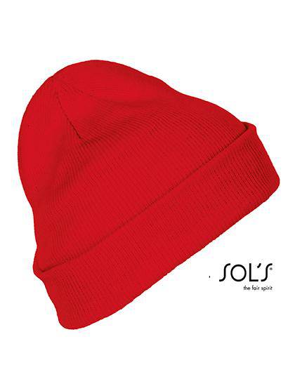 Epic Label Bonnets Sol´S 01664 Bonnet Unicolore Avec Revers