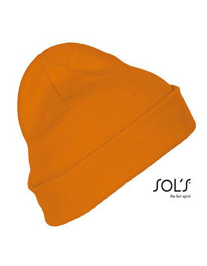 Epic Label Bonnets Sol´S 01664 Bonnet Unicolore Avec Revers