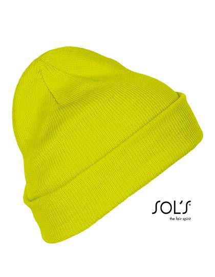 Epic Label Bonnets Sol´S 01664 Bonnet Unicolore Avec Revers