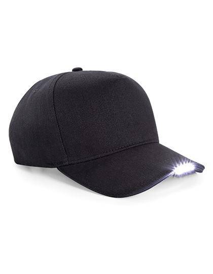 Epic Label Casquettes Beechfield B515 Casquette Avec Lumière LED