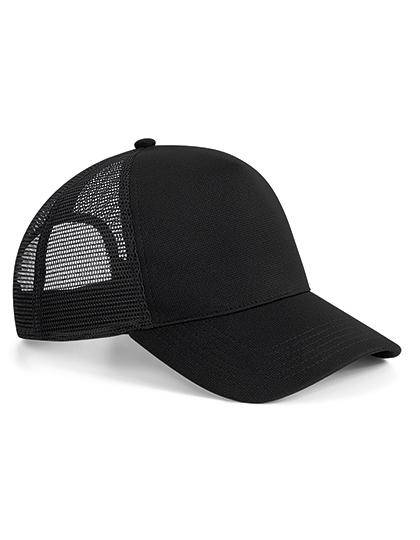 Epic Label Casquettes Beechfield B642 Casquette Filet Réglable À L'arrière En Micro-Knit
