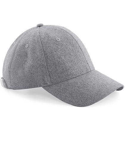 Epic Label Casquettes Beechfield B674 Casquette Melton En Laine 6 Panneaux