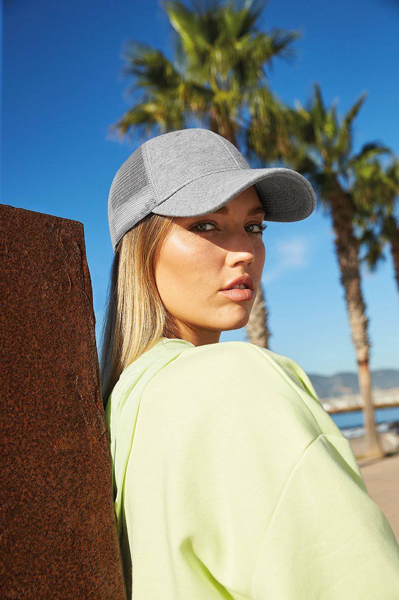 Epic Label Casquettes Beechfield B678 Casquette Filet Athleisure En Jersey