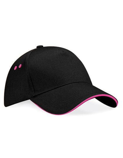 Epic Label Casquettes Beechfield CB15C Casquette Ultimate Sandwich À 5 Panneaux