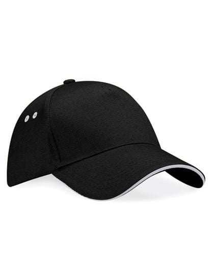 Epic Label Casquettes Beechfield CB15C Casquette Ultimate Sandwich À 5 Panneaux