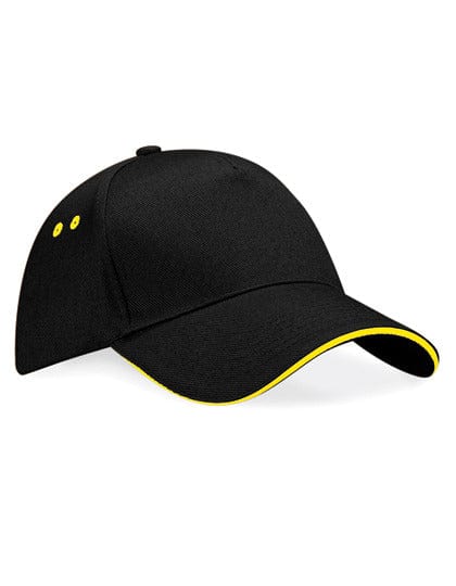 Epic Label Casquettes Beechfield CB15C Casquette Ultimate Sandwich À 5 Panneaux