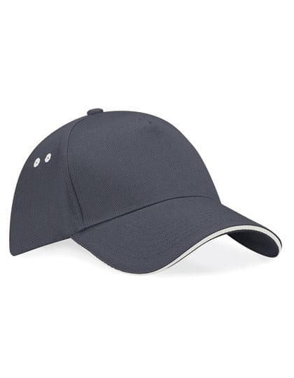 Epic Label Casquettes Beechfield CB15C Casquette Ultimate Sandwich À 5 Panneaux