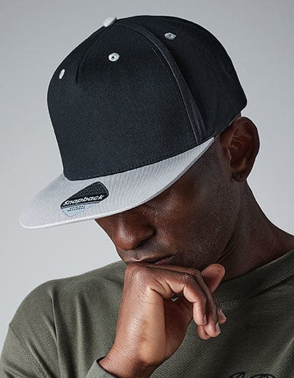 Epic Label Casquettes Beechfield CB610c Casquette Snapback Contrastée À 5 Panneaux