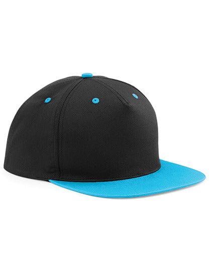 Epic Label Casquettes Beechfield CB610c Casquette Snapback Contrastée À 5 Panneaux