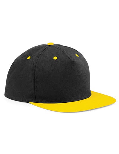 Epic Label Casquettes Beechfield CB610c Casquette Snapback Contrastée À 5 Panneaux