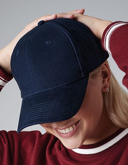 Epic Label Casquettes Beechfield CB65 Casquette Pro-Style En Coton Brossé